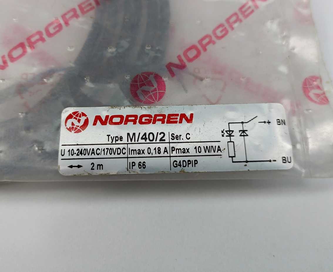 NORGREN M/40/2 Magnetically Operated Switch 2m