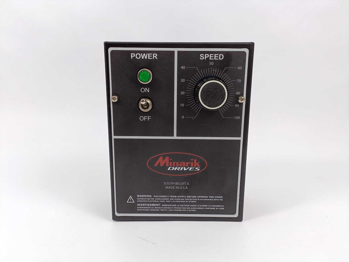 Minarik Drives MM23112D Motor Control, 230V, 50/60Hz, 1PH, 3A