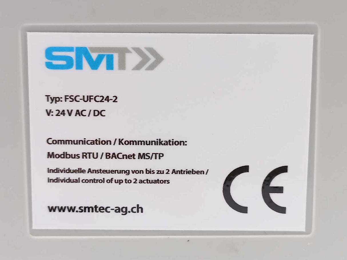SMTEC AG FSC-UFC24-2 Universal Field Controller, Missing 1 Connector