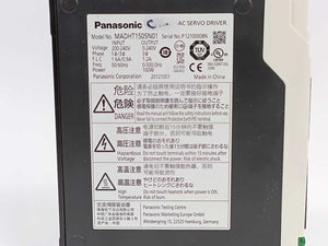 Panasonic  MADHT1505N01 AC Servo Driver 200V