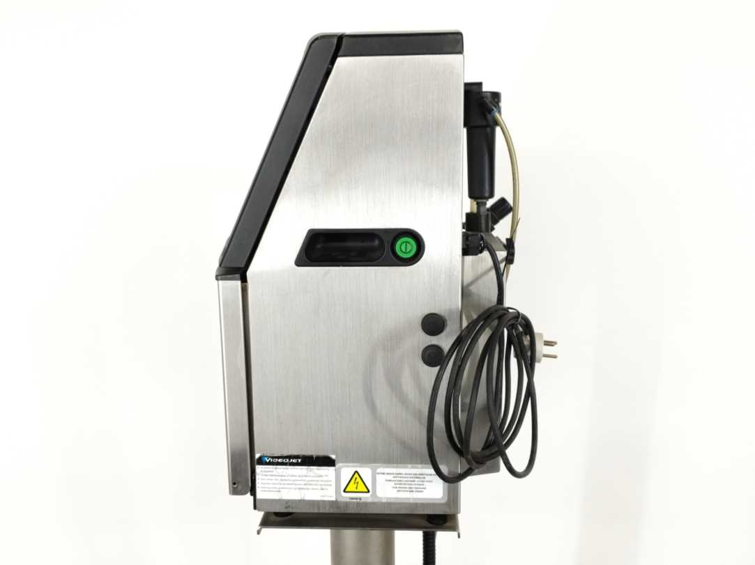 VideoJet 399424 1610 Dual Head Industrial Inkjet Printer w/ mobile stand