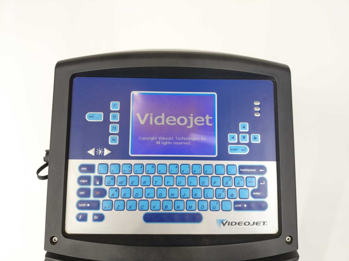 VideoJet 399424 1610 Dual Head Industrial Inkjet Printer w/ mobile stand