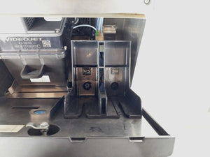 VideoJet 399424 1610 Dual Head Industrial Inkjet Printer w/ mobile stand