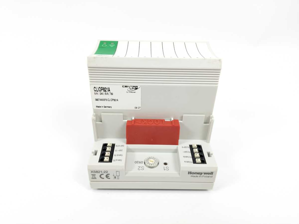 Honeywell CLIOP821A Pluggable Panel Bus Relay Output Module