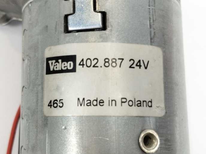 Valeo 402.887 24V Gear Motor