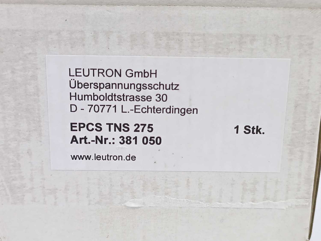 Leutron 381 050 EPCS 275 Four-Pole Surge Protector with 381 242