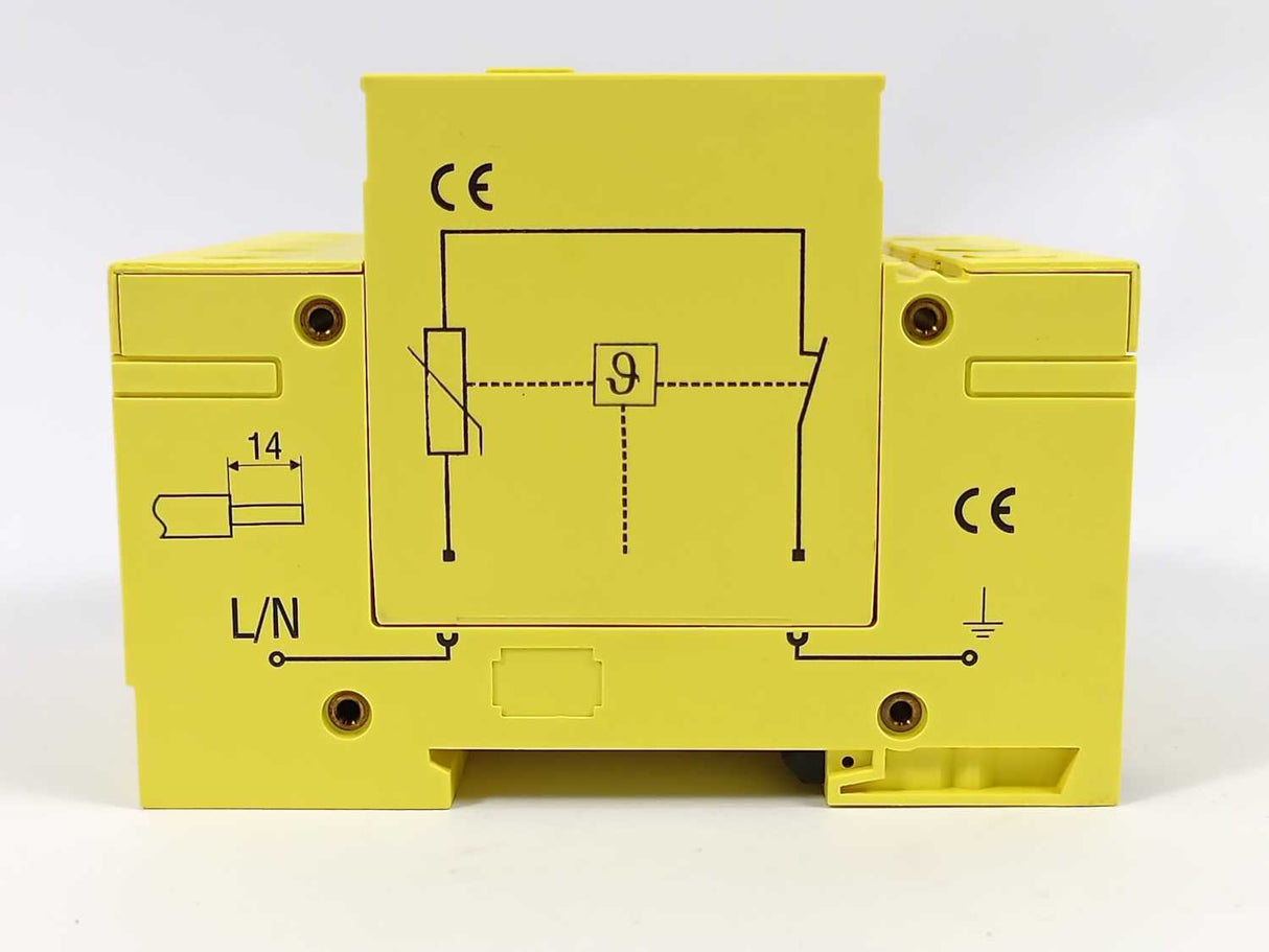 Leutron 381 050 EPCS 275 Four-Pole Surge Protector with 381 242
