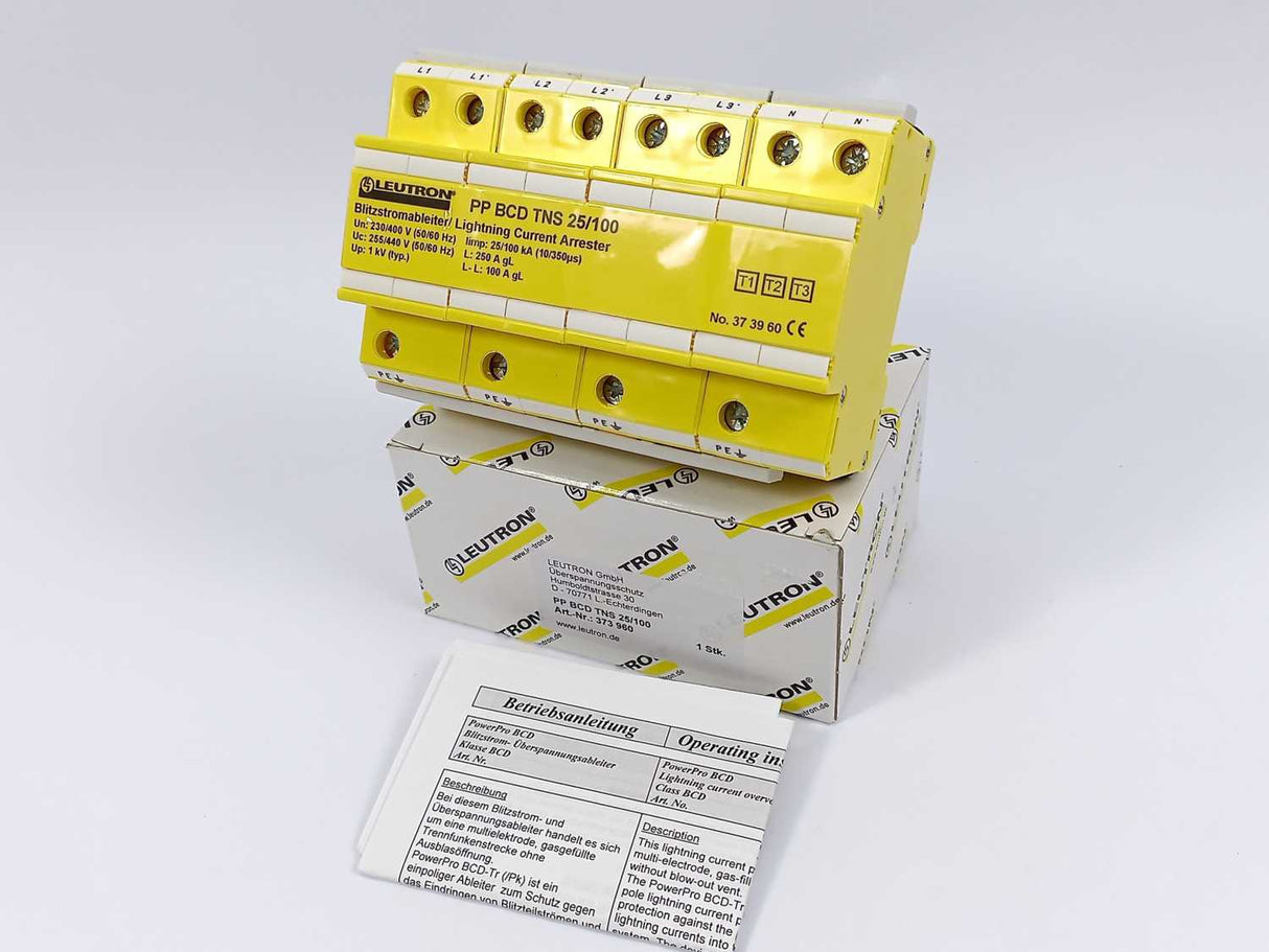 Leutron 373 960 Surge Arrester PowerPro PP BCD TNS 25/100 kA