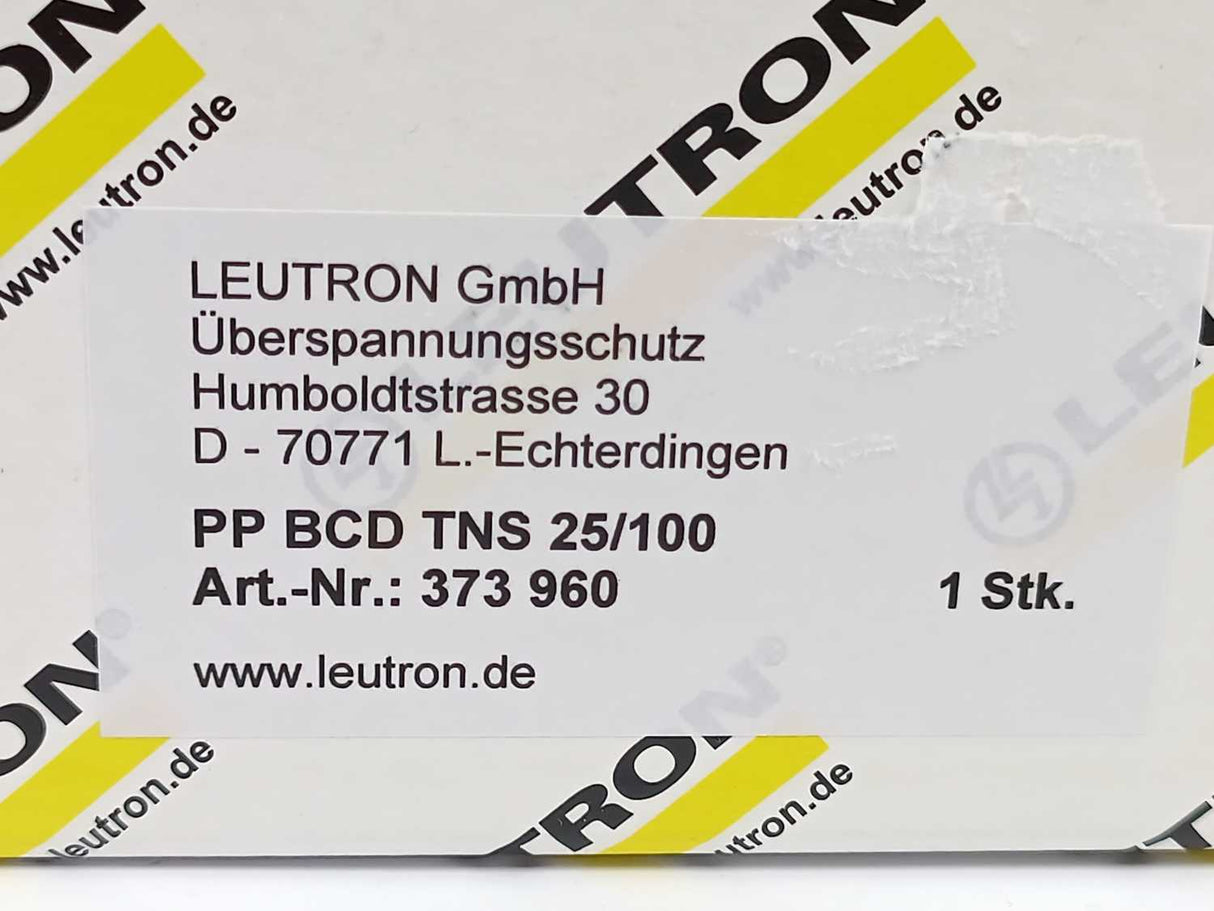 Leutron 373 960 Surge Arrester PowerPro PP BCD TNS 25/100 kA
