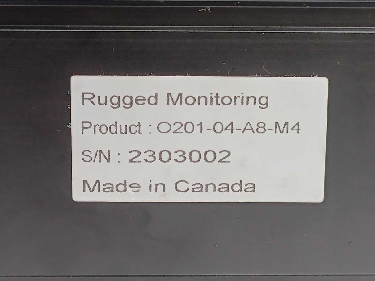 Rugged Monitoring O201-04-A8-M4 Fiber Optic Temperature Sensor
