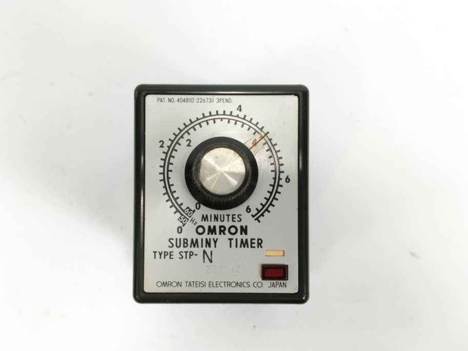 OMRON STP-N Subminy Timer 230VAC