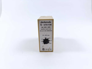 Electromatic SA 105 220 30-600 sec. 220 VAC Relay. Delay on Operate