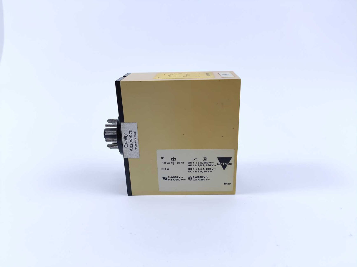 Carlo Gavazzi S 112 166 724 Interval Timer. External Start. 24VDC
