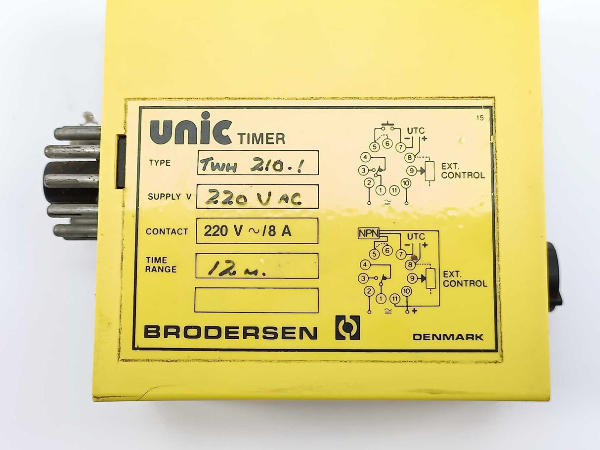 Unic TWH 210.1 Timer Off Delay 220 VAC,