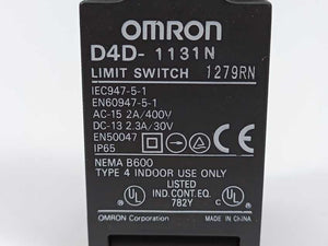 OMRON D4D-1131N Limit Switch