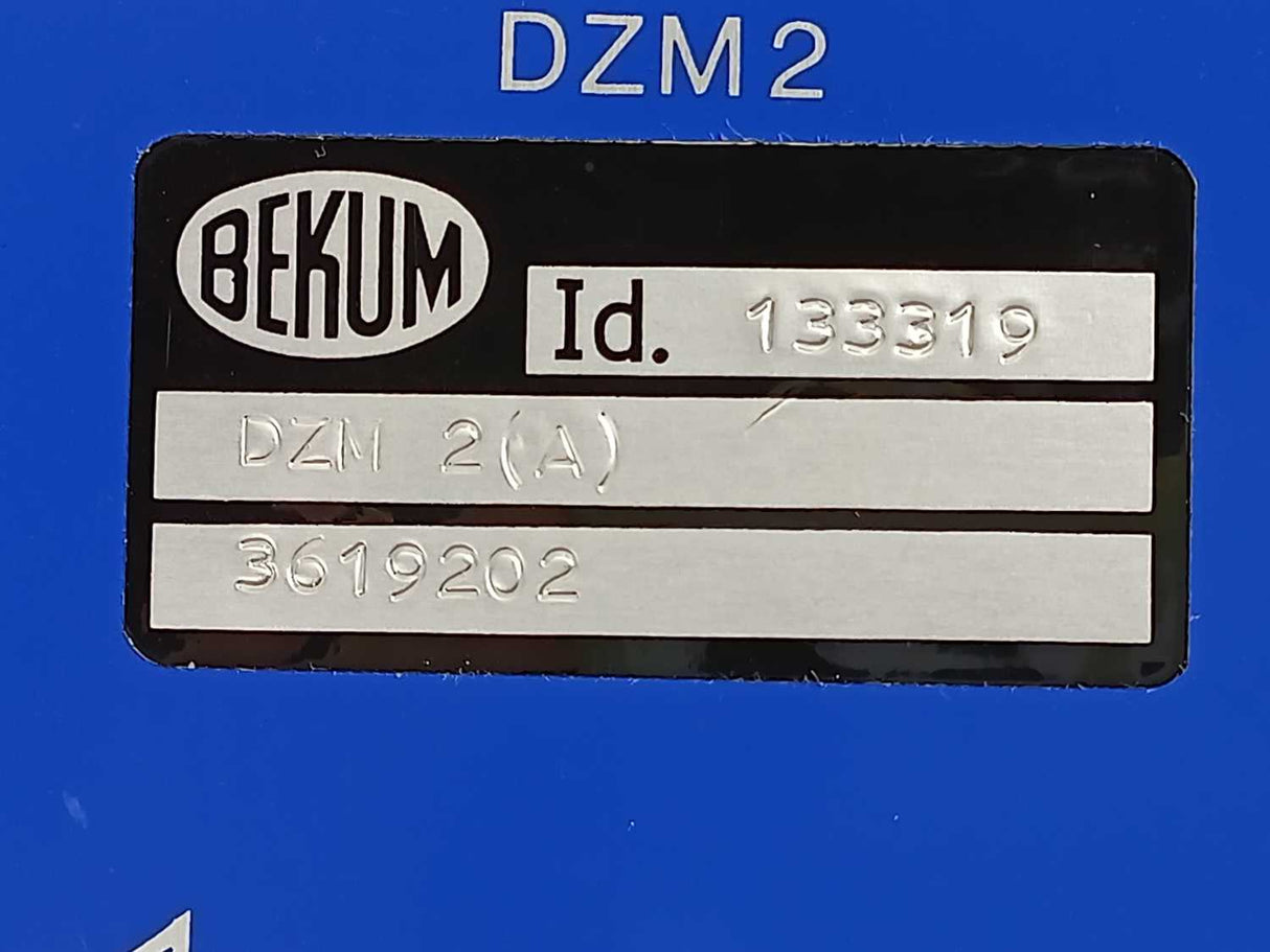 Bekum 133319 RPM Meter DZM 2(A) P1B6