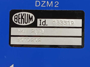 Bekum 133319 RPM Meter DZM 2(A) P1B6