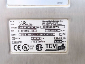 VideoJet Excel 170i AF Ink Jet Marking Machine Spareparts