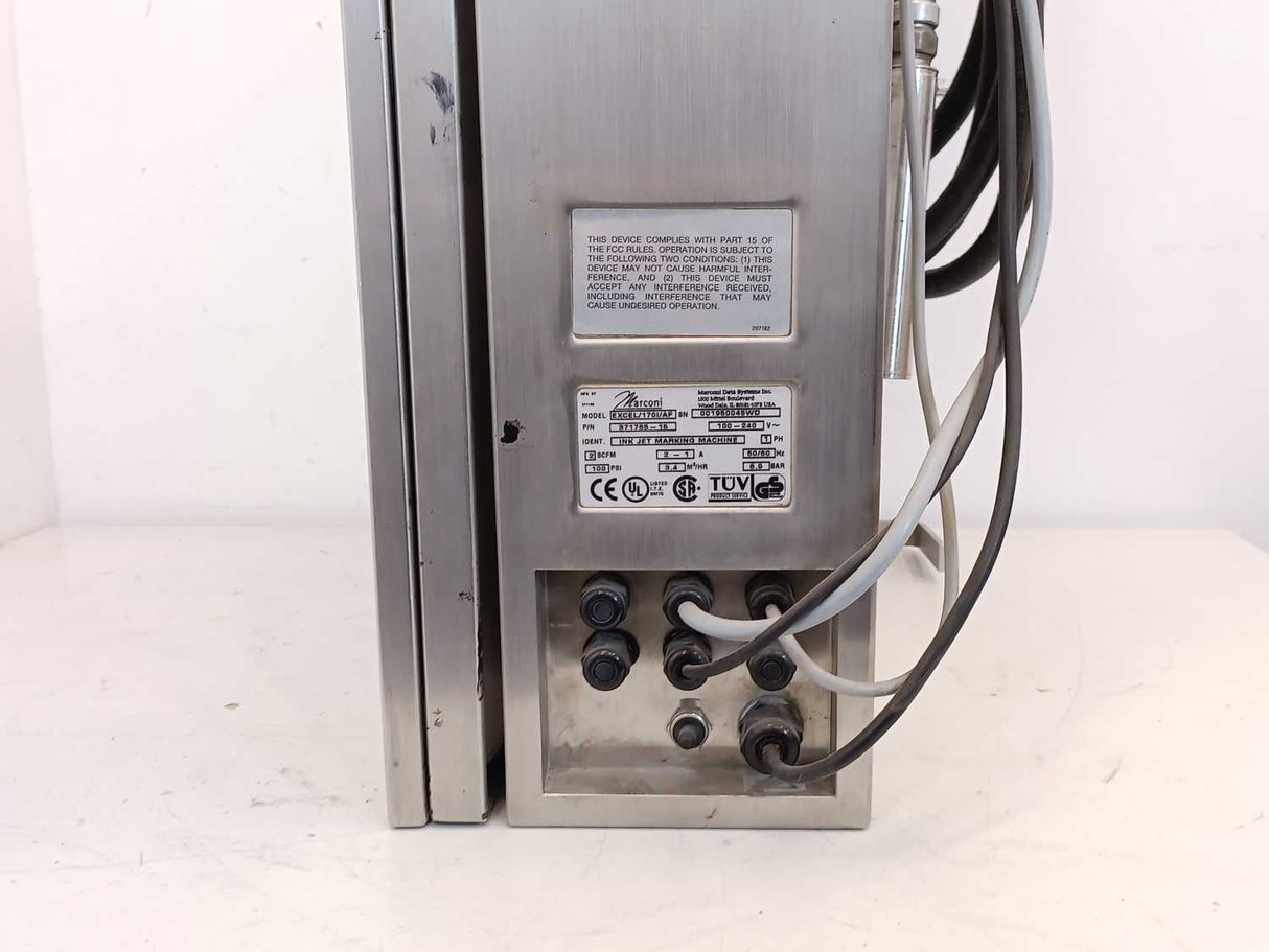 VideoJet Excel 170i AF Ink Jet Marking Machine Spareparts