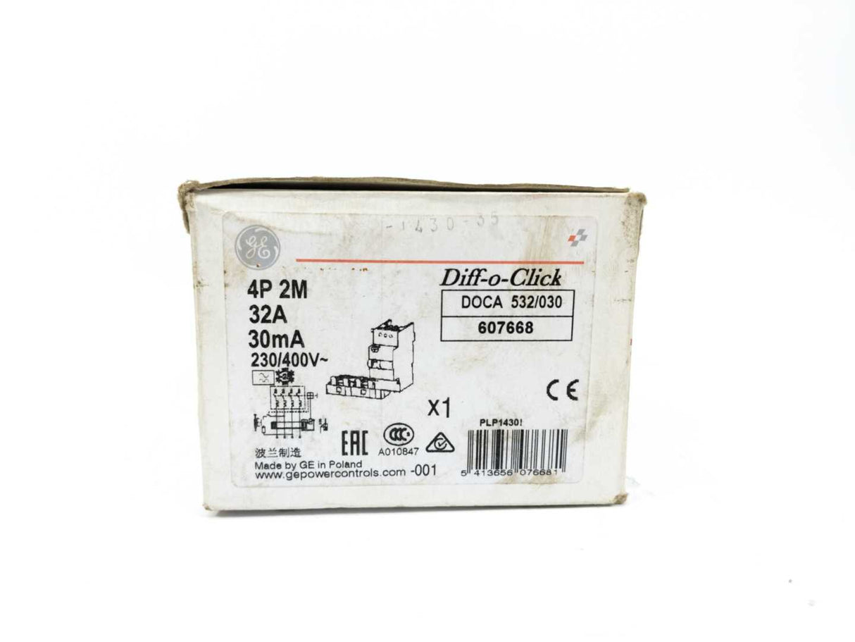GE 607668 Diff-O-Click Power Controls
