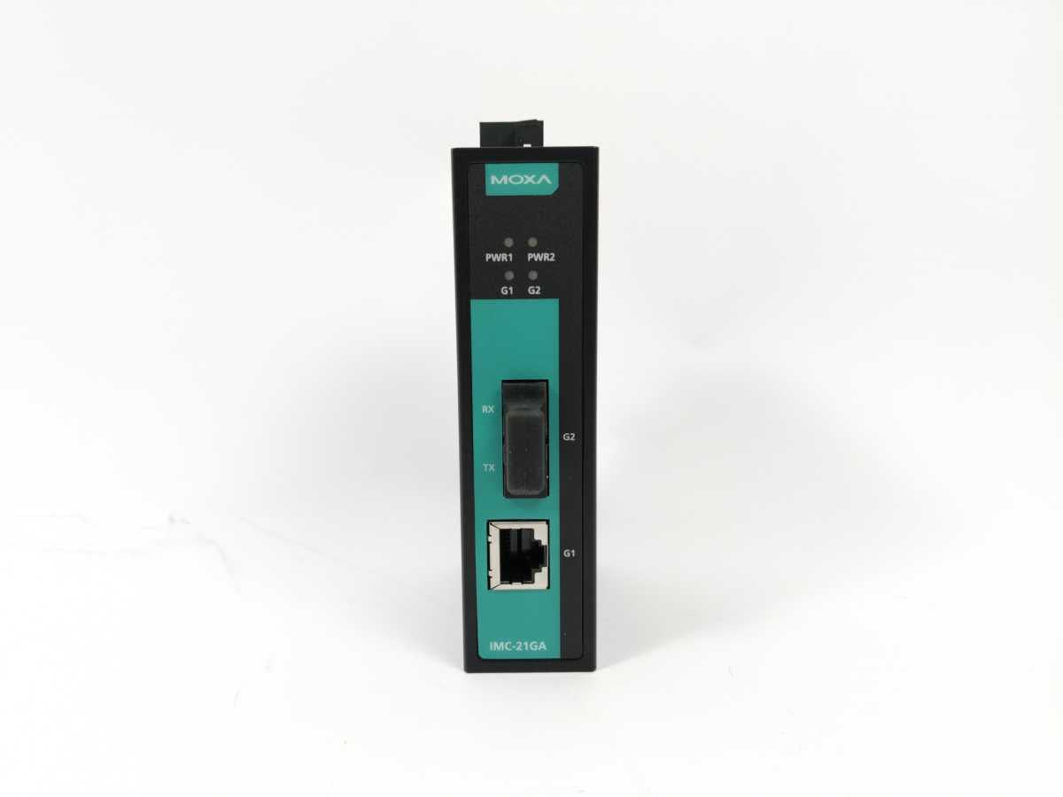Moxa IMC-21GA-LX-SC Ethernet to Fiber Media Converters