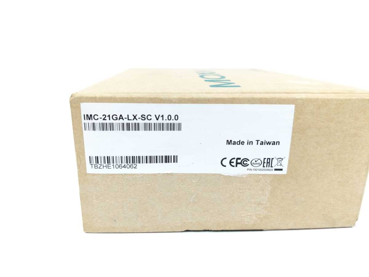 Moxa IMC-21GA-LX-SC Ethernet to Fiber Media Converters