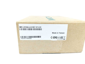 Moxa IMC-21GA-LX-SC Ethernet to Fiber Media Converters