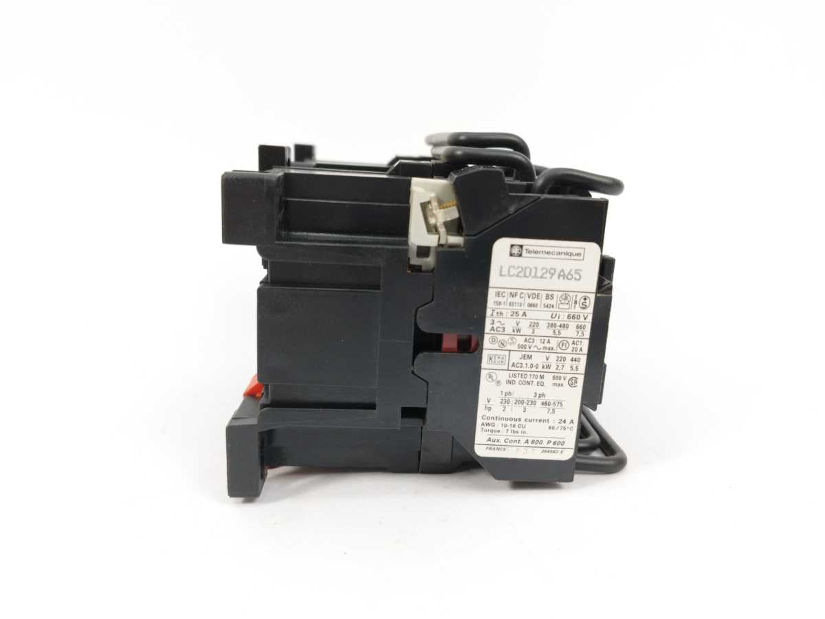 TELEMECANIQUE LC2D129A65 Reversing Contactor