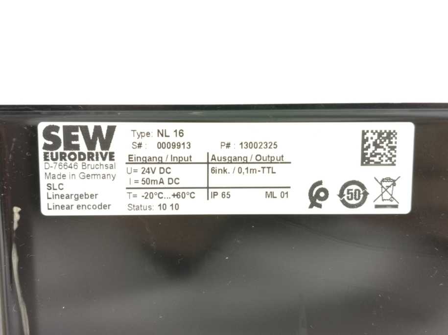 SEW-EURODRIVE  13002325 NL16 Linear Encoder