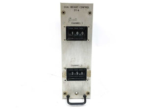 Hunkar Labs. Inc. 311-6 Dual Weight Control Module