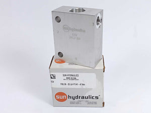 Sun Hydraulics ECV 2KC2-AA Standard Housing Aluminum TRQ 30-35 Lbt FT/41-47 Nm