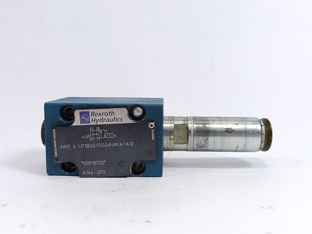 Rexroth 4WE 6 H73B62/EG24N9K4/A12 Directional Spool Valve, Direct Operated