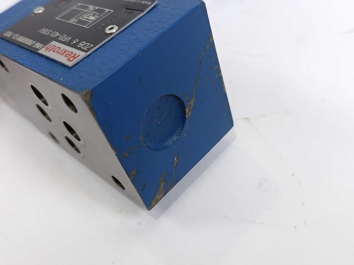 Rexroth R900409898 ZDB 6 VP2-42/315V Hydraulic Pressure Valve