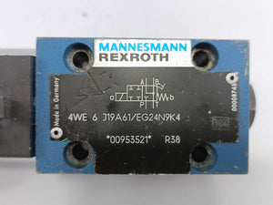 Rexroth 4WE 6 J19A61/EG24N9K4 Directional Spool Valve