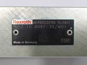 Rexroth R900320785 HSZ 10 B097-3X/M01 Hydraulic Sandwich Plate