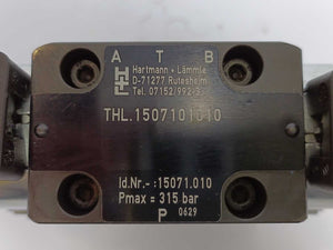 Hartmann WE199-10P1312-6XE24/0HN Directional Solenoid Control Valve