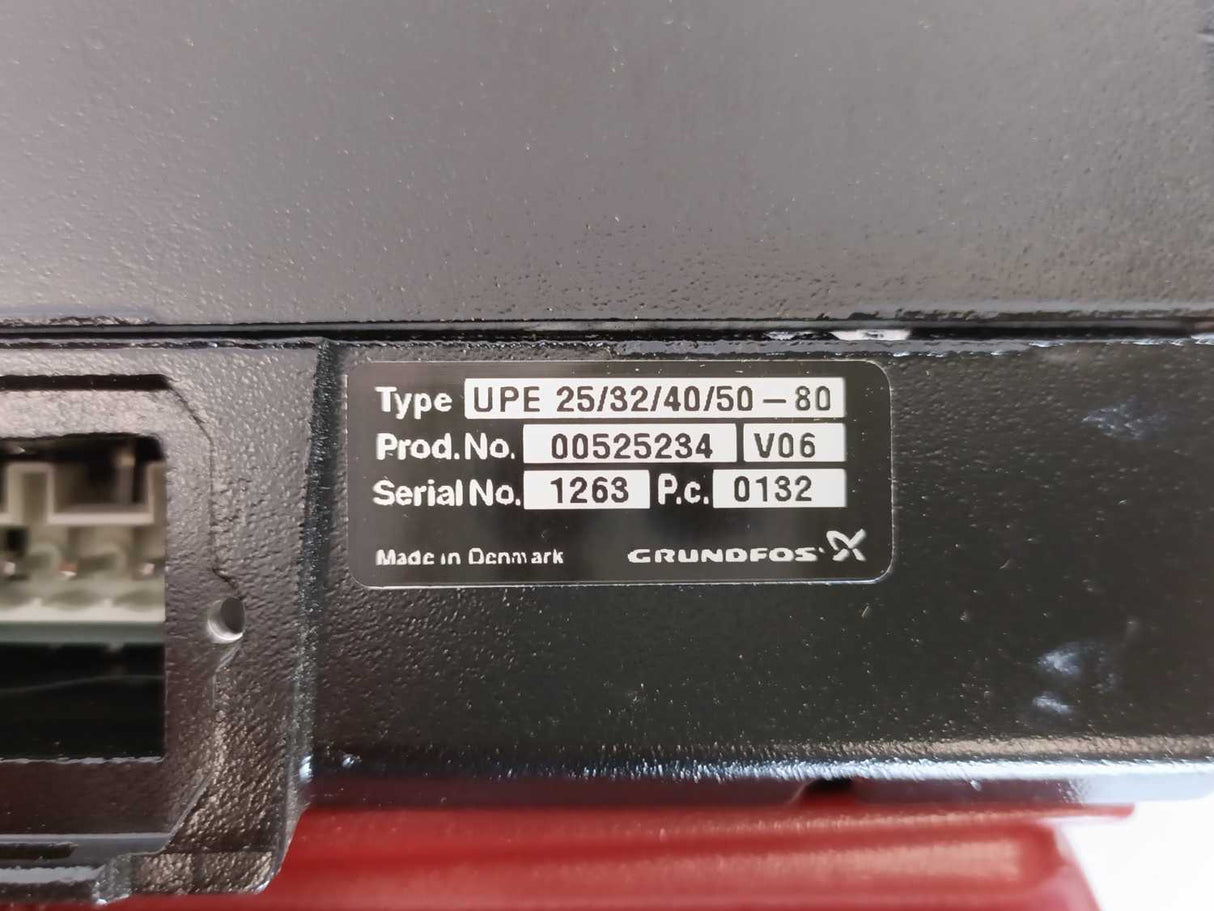 GRUNDFOS 52022107 Circulation Pump UPE 40-80 F 250