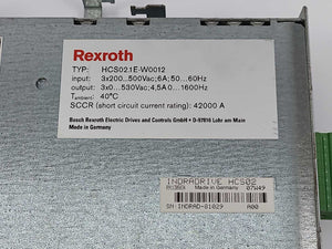 Rexroth R911298371 HCS02.1E-W0012-A-03-NNNN