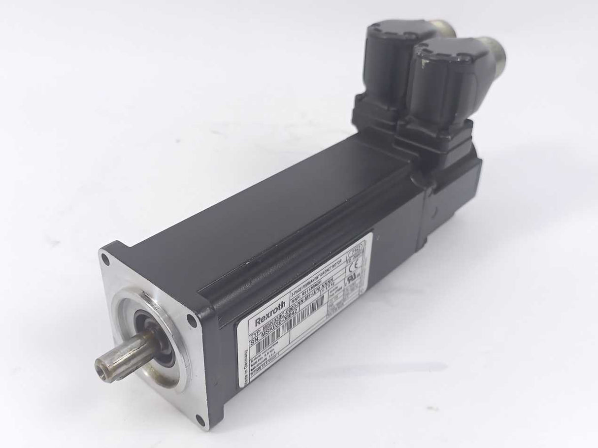 Rexroth R911308691 MSK030C-0900-NN-M1-UP0-NNNN 3-Phase Permanent Magnet Motor