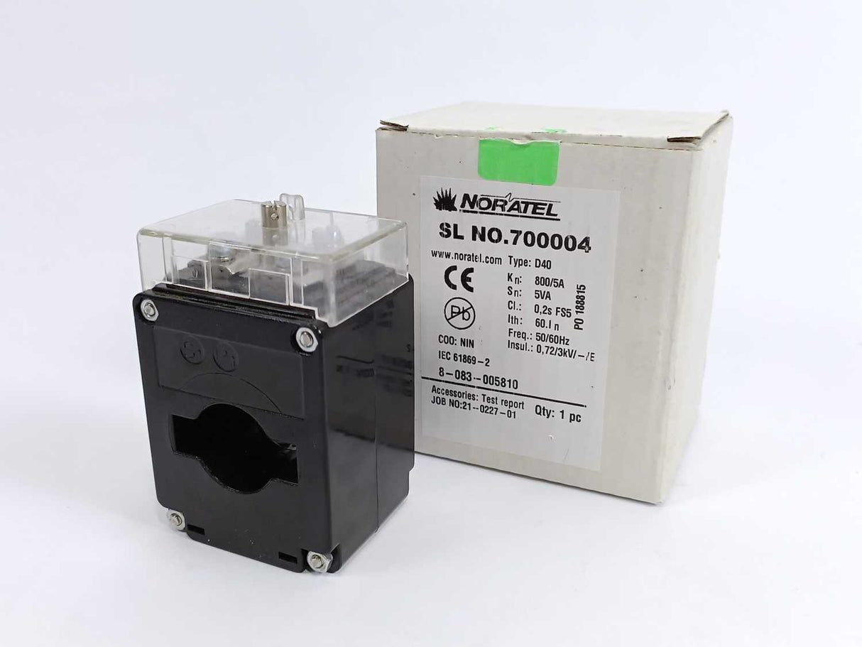 Noratel 8-083-005810 D40 Transformer 800/5A