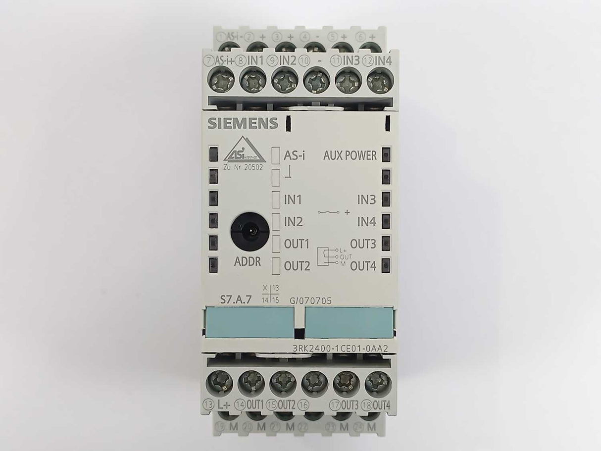 Siemens 3RK2400-1CE01-0AA2 AS Interface Module