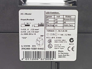 Siemens 3RK2400-1CE01-0AA2 AS Interface Module