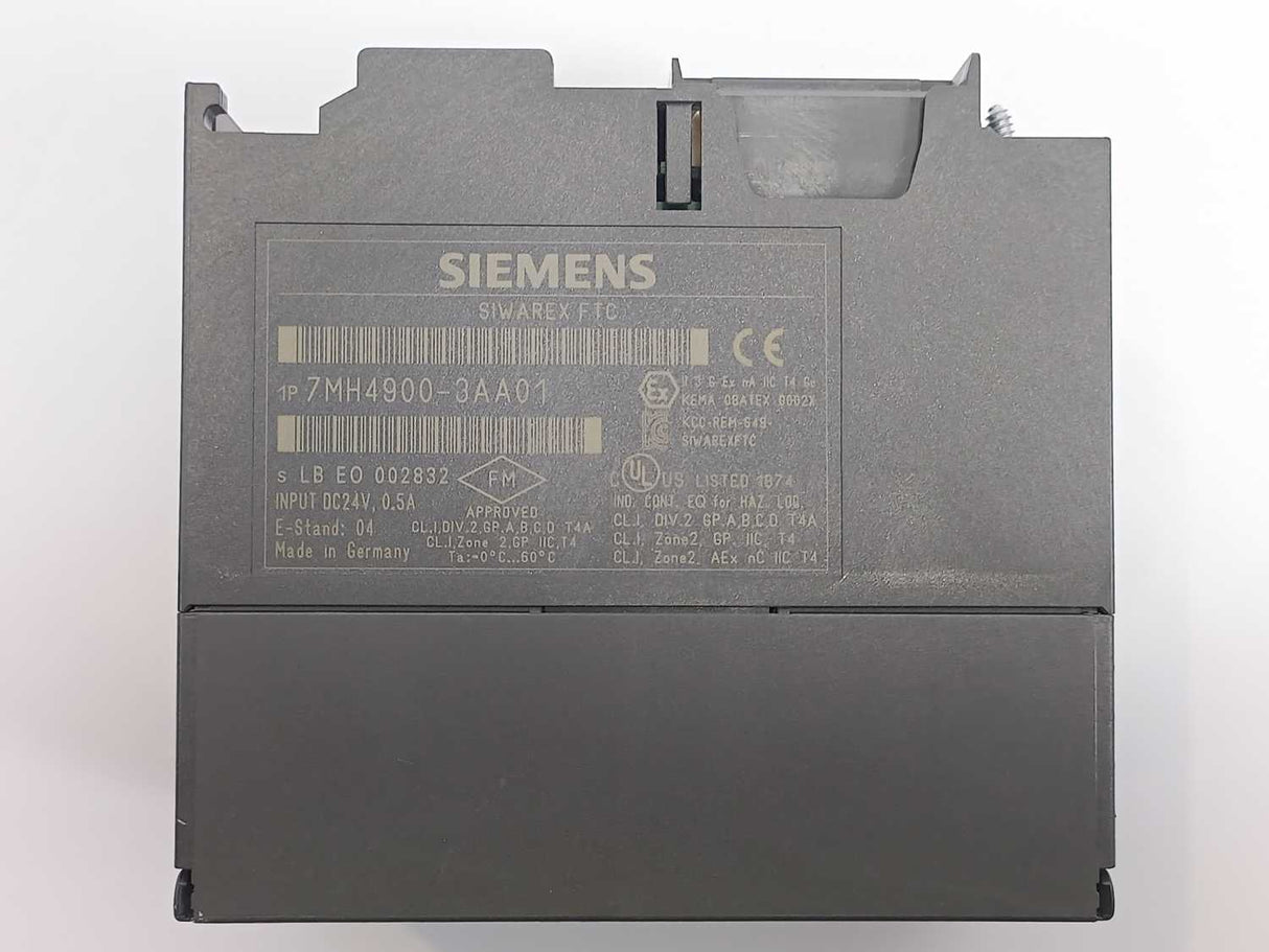Siemens 7MH4900-3AA01 SIWAREX FTC Single-channel Weighing Module