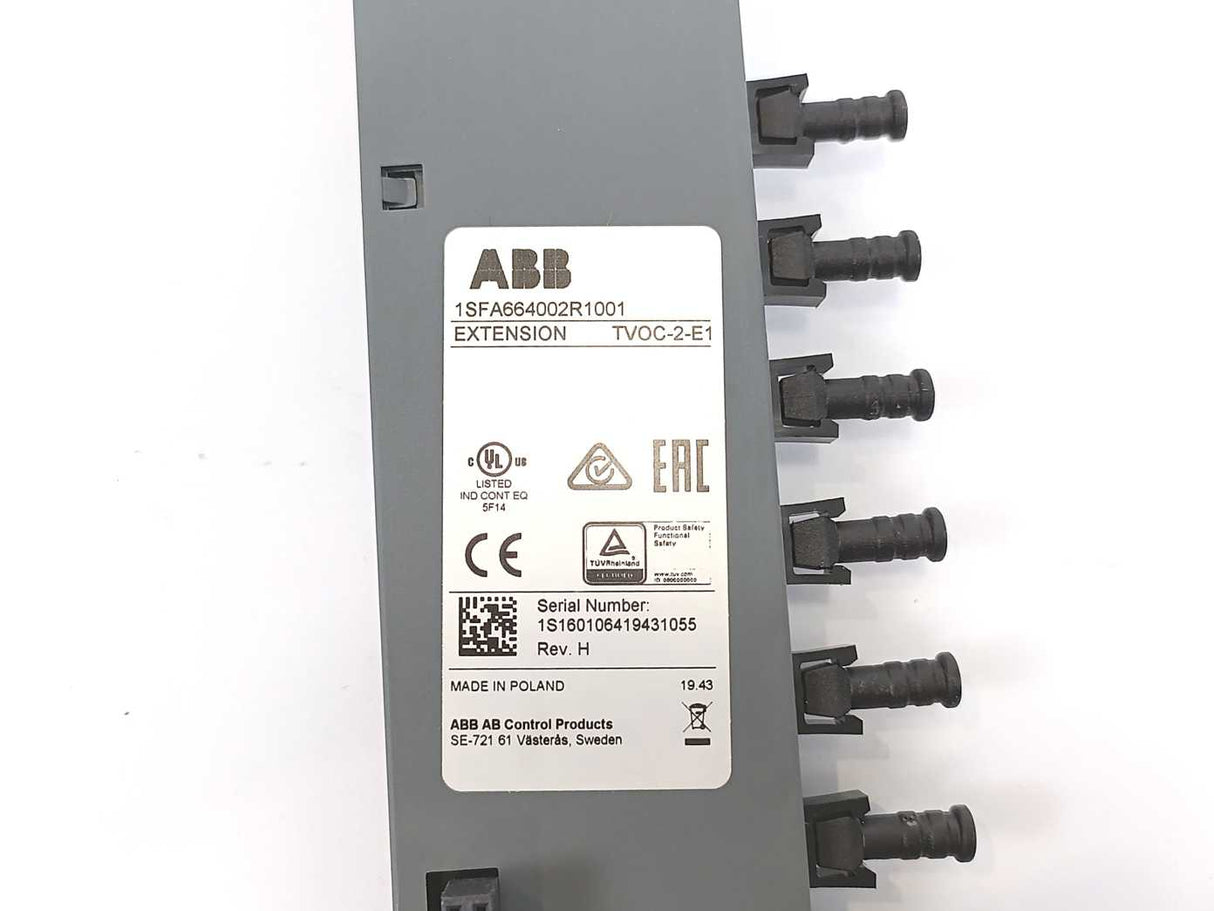 ABB 1SFA664002R1001 TVOC-2-E1 Extension