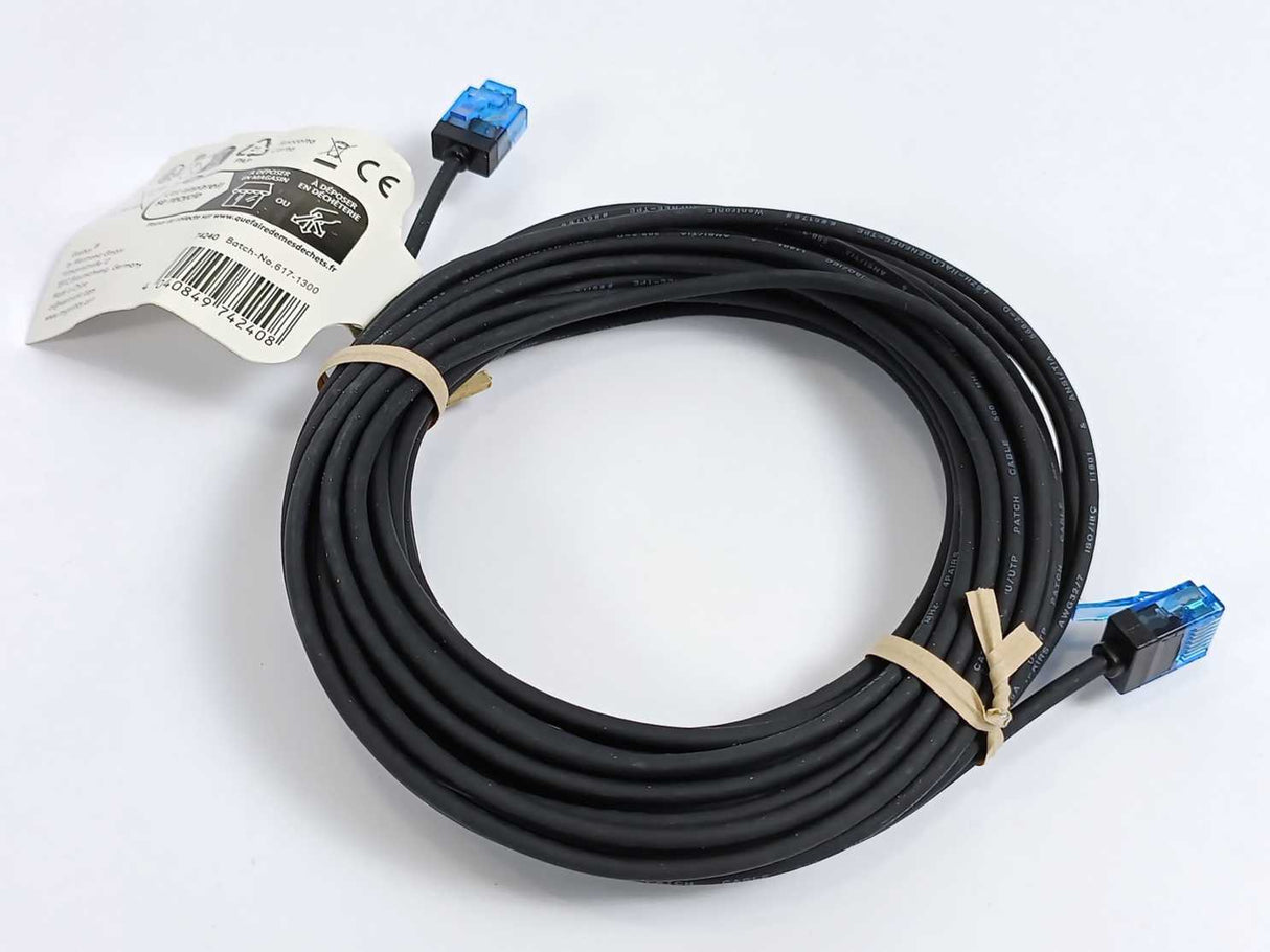 Goobay 74240 Ultra-Flexible-Slim Patch Cable, 7.5m cable, Batch of 8pcs