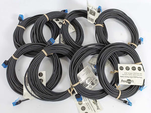 Goobay 74240 Ultra-Flexible-Slim Patch Cable, 7.5m cable, Batch of 8pcs