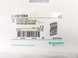 Schneider Electric LV431064 NSX100-250 INV/INS, Front Alignment Base