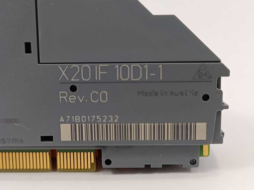 B&R X20IF 10D1-1 EtherNet/IP Interface Module Rev C0