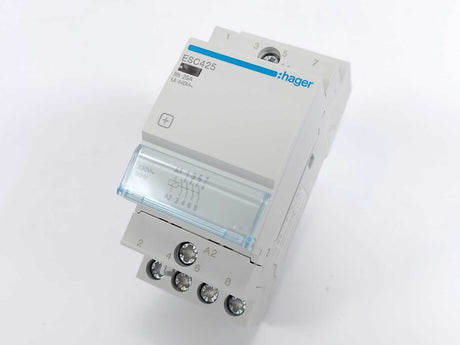 hager ESC425 4-pole Modular Contactor, 25 A, 230 V AC