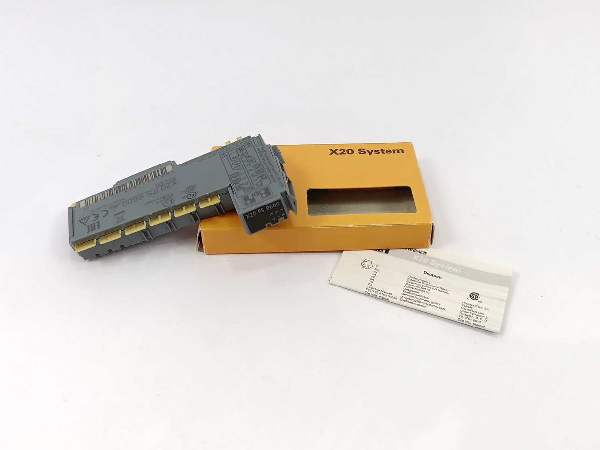 B&R X20 PS 9600 Power Supply Module Rev: G0